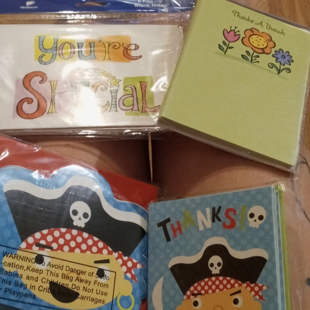 Variety of cards